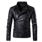 Motorcycle Leather Jacket for Man, Leather Coat Wholesale