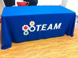 4 Feet Fabric Trade Show Table Cloth