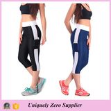 2015 Hot Sale Women's Running Capri Tights Fitness Leggings (50116)