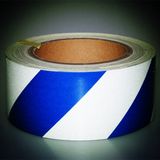 Slant Stripe Hazard Warning Chevron Reflective Barrier Tape