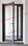 6mm Single Glass UPVC/PVC Profile Plastic Casement Window/Awning Window with Single Panel