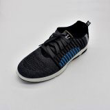 Lace-up Flyknit Fabric Men's Casual Shoes with Cheap Price