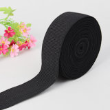 48mm Black Woven Elastic Rubber Band for Sewing