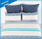 Circle Square Polyester Soft Microfiber Duvet Cover Set