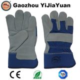 Cow Split Leather Anti-Scratch Safety Protective Work Gloves with En 388