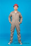 65% Polyester 35%Cotton Long Sleeve Safety High Quality Coverall Workwear (BLY1024)