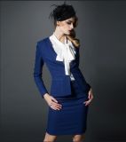 Made to Measure Fashion Stylish Office Lady Formal Suit Slim Fit Pencil Pants Pencil Skirt Suit L51640