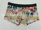 New Print Design Viscose Men's Boxer Brief Underwear