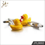 Fashion Nice Quality Yellow Duck Design Cufflinks Bulk Sale