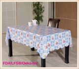 Waterproof Plastic Colorful PVC Table Cloths