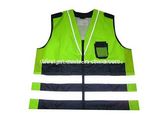 Black Reflective Uniform for Worker