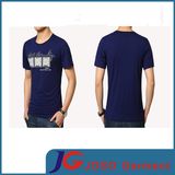 New Cotton Printed Crew Neck T-Shirt for Young Men (JS9026m)