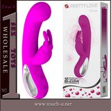 Sexy Rabbit G-Spot Vibrator 8-Function Sex Toy Adult Product (TEL001)