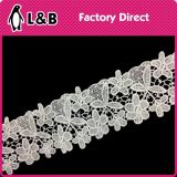 Whosale fashion White Lace Material for Garment Lace Dress