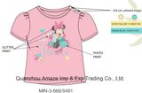 100% Cotton Girl T-Shirt Min-3-667