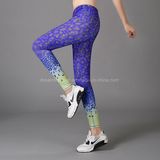 2017 Custom 100% Polyester Sublimation Yoga Clothing for Women Fitness Wear