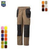 Heavy-Duty Cargo Pocket Construction Work Pants