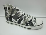 High Top Young Fashion Shoelace Colorful Camouflage Canvas Shoes