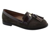 Children Tassel Trim Loafer Flats Shoes
