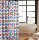 Fashion Shower Curtain 100%Poly Waterproof Shower Curtain (JY-546)