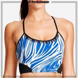 Fancy Custom Yoga Tops Heat Transfer Best Support Sports Bra