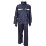 Durable Breathable Plastic Jackets Rain Suit for Workers