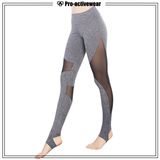 Wholesale Women High Waist Custom Foot Yoga Leggings