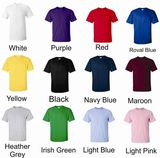 Custom Cotton Basic Plain Dyed T-Shirt for Men