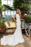 Amelie Rocky 2018 Satin Lace Wedding Dress Mermaid
