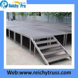 Six Pillar Truss Tent with Aluminum Stage