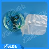 Ce ISO Approval Oxygen Mask with Reservoir Bagen