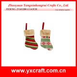 Christmas Decoration (ZY16Y208-1-2 14.5CM) 6'' Christmas Hanging Sock Wholesale