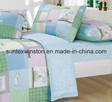 100% Polyester Printed Duvet Cover Set, Fitted Sheet, Pillow Case, Summer Winter Blanket for Children