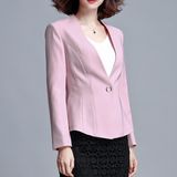 Female Tuxedo Clothes Supplier V-Neck Long Sleeve Women Suit