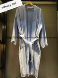 Factory Price Custom Logo Unisex 100% Cotton Terry Hotel Bathrobe Wholesale