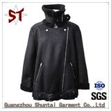 2018new Clothes Black Winter Jacket with Zipper, Down Jacket