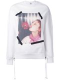 Custom Women's Printing Sweatshirt with Side Zipper