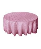 Pintuck Taffeta Table Cloth Wedding Tablecloth for Wedding Decoration