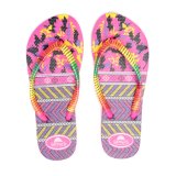 Girl's Slipper with Colorful Decoration Strap