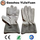 Kevlar Stitching Goat Leather TIG Working Gloves with Cow Split Leather