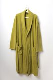 100%Polyster Polar Fleece Plain Dyed Women's Bathrobe