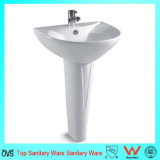 Hot Selling Ceramic Hand Wash Basin with Pedestal