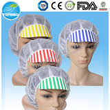 Disposable PP Worker Cap with Paper Brim