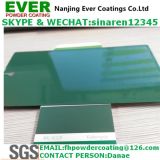 Smooth Glossy Pine Green Color Ral6028 Powder Coating