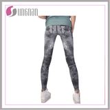 Stretchy Leggings Printed Tights Fake Jeans Seamless Women Leggings