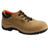 Nmsafety Yellow Suede Leather Low Cut Safety Work Footwear