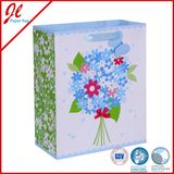 2016 Shopping Paper Bag Flower Art Gift Paper Printed Bags Paper Gift Bags Art Paper Bags Glitter Gift Bags Shopping Bags