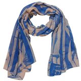 Lady Fashion Printed Polyester Voile Silk Scarf (YKY4220)