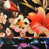 2017 Hot Sale Flower Printed PU Leather for Handbags (A789)