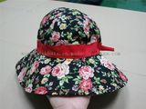 Customized Fashion Big Brim Sun Bucket Hat for Women